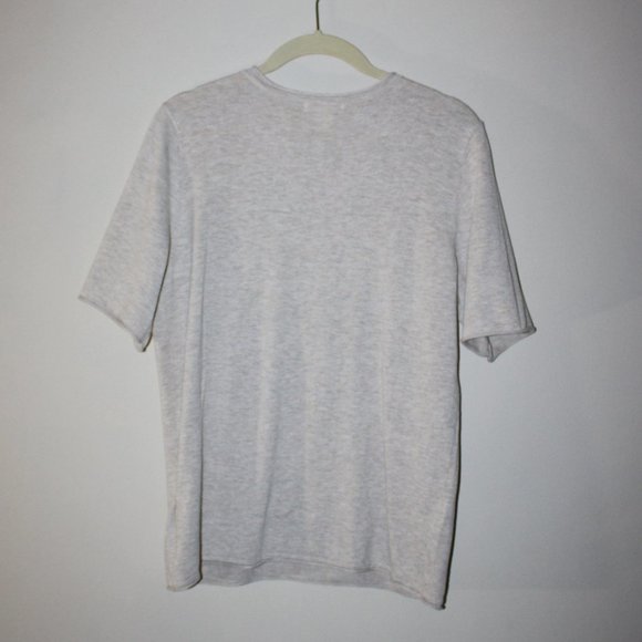 H&M Fine Knit Button Shoulder Top - Picture 4 of 7